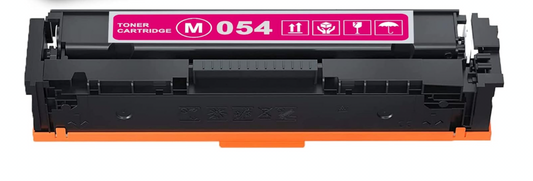 Compatible Canon 054 Magenta Toner Cartridge – 1,200-page replacement for ImageClass 622CDW, 641CW, 642CDW, 644CDW printers.