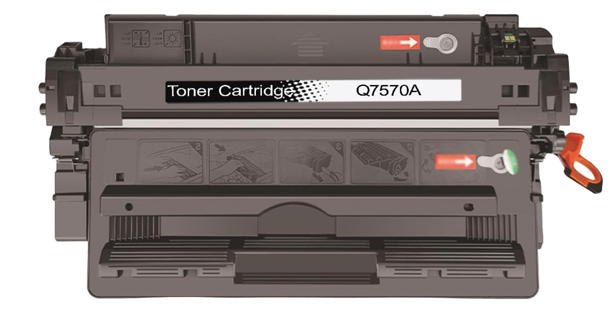 Q7570A compatible black toner cartridge for HP LaserJet M5025 MFP, M5035 MFP, M5035X, M5035XS – high yield 15,000 pages, professional-quality printing
