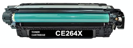 Toner Cartridge CE264X (646X) Black Compatible for HP Printer 17,000 pages