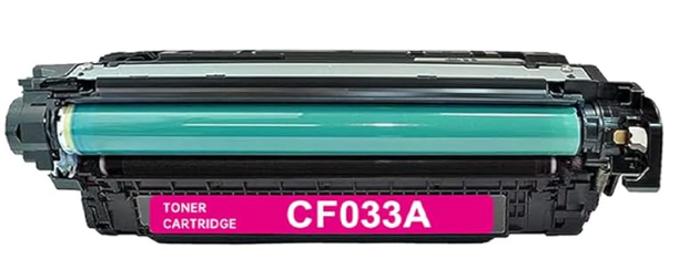 Toner Cartridge CF033A (646A) Magenta Compatible for HP Printer 12,500 pages