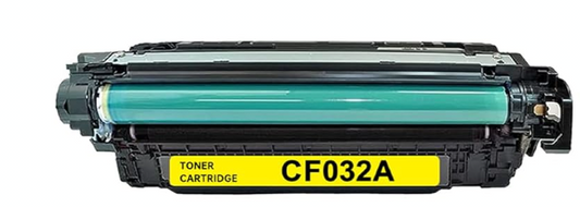 Toner Cartridge CF032A (646A) Yellow Compatible for HP Printer 12,500 pages