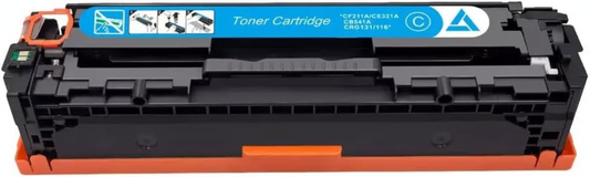 CF211A (131A) / CB541A / CE321A / CRG116 Cyan Compatible Toner Cartridge for HP LaserJet Color Pro 200, M251, M276, CP1215, CP1515 – 1,800 pages.