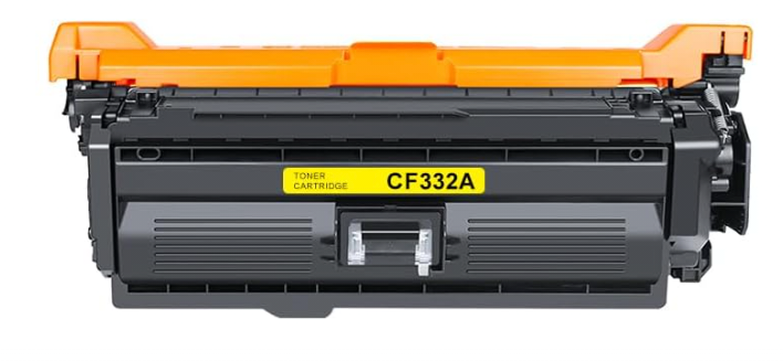 CF332A (654A) compatible yellow toner cartridge for HP Color LaserJet M651 – high yield 15,000 pages, vibrant and professional-quality color printing