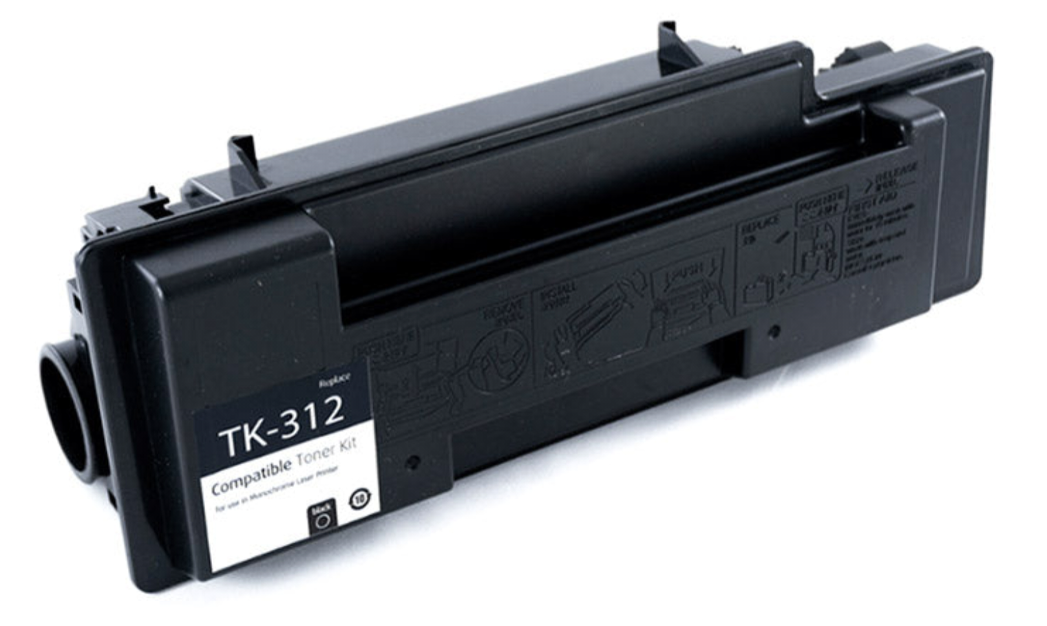 Toner Cartridge TK-312 Black Compatible for Kyocera FS-2000D, 3820N, 3830N, 4000DN printers – high-yield 10,500 pages, crisp and professional-quality prints.