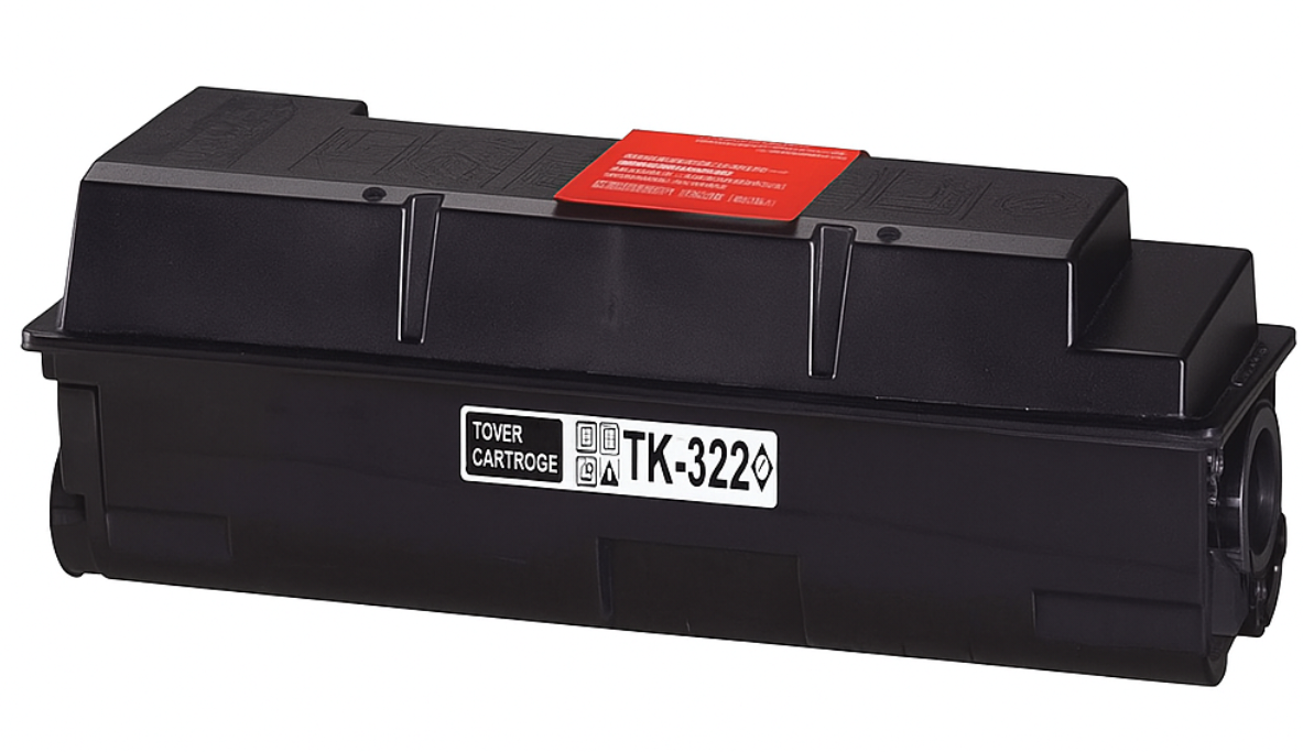 Toner Cartridge TK-322 Black Compatible for Kyocera FS-3900DN and 4000DN printers – high-yield 13,000 pages, crisp and professional-quality prints.