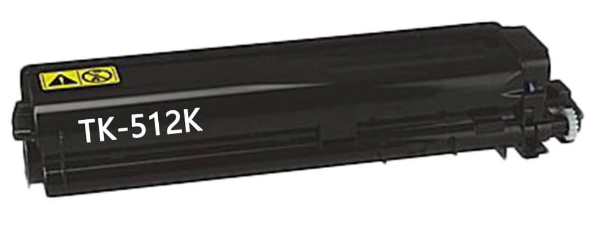 Toner Cartridge TK-512 Black Compatible for Kyocera FS-C5020, C5025, C5030 printers – high-yield 8,000 pages, crisp and professional-quality black prints.