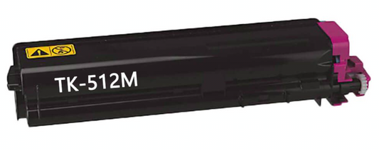 Toner Cartridge TK-512 Magenta Compatible for Kyocera FS-C5020, C5025, C5030 printers – high-yield 8,000 pages, vibrant and professional-quality color prints.