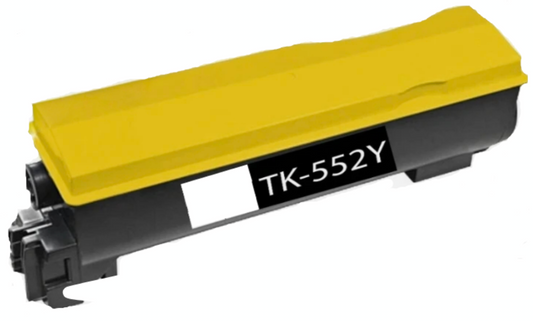 TK-552 yellow compatible toner for Kyocera FS-C5200 and FS-C5200DN, 6,000 pages.