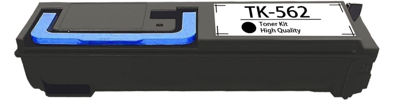 TK-562 black compatible toner for Kyocera FS-C5300, C5300DN, C5350, and C5350DN printers – 12,000 pages.