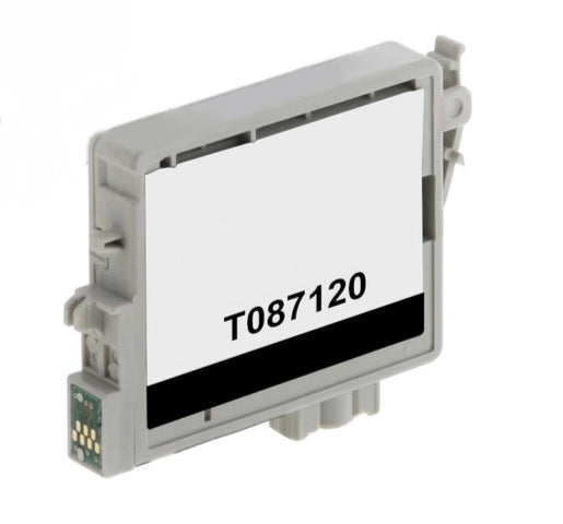 T087120 Photo Black Compatible Epson Ink Cartridge, 5630-page yield.