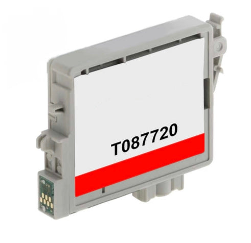 T087720 Red Compatible Epson Ink Cartridge, 915-page yield.