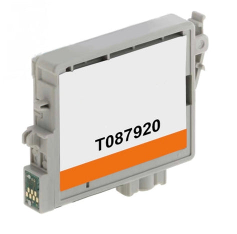 T087920 Orange Compatible Epson Ink Cartridge, 915-page yield.