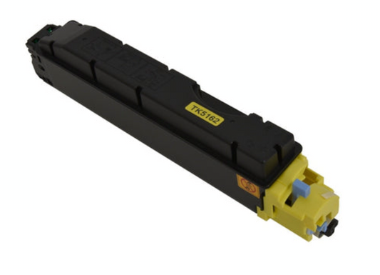 TK-5162 Yellow Compatible Toner Cartridge for Kyocera ECOSYS P7040CDN – 12,000-page high-yield yellow toner.