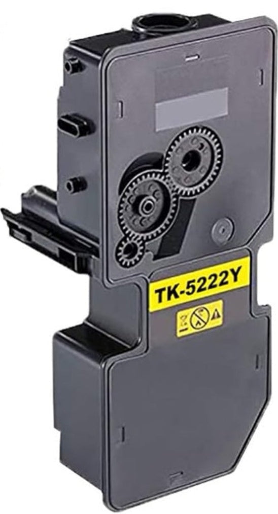 Compatible TK-5222 Yellow toner for Kyocera ECOSYS P5021cdn, P5021cdw, M5521cdn, M5521cdw.