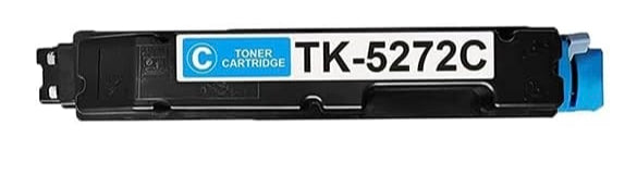 TK-5272 Cyan Compatible Toner Cartridge for Kyocera ECOSYS P6230, M6230, M6630 – 6,000-page high-yield cyan toner.