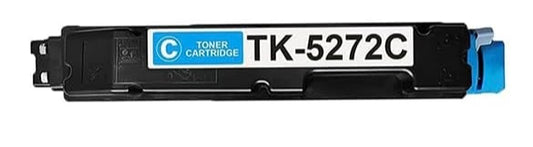 TK-5272 Cyan Compatible Toner Cartridge for Kyocera ECOSYS P6230, M6230, M6630 – 6,000-page high-yield cyan toner.