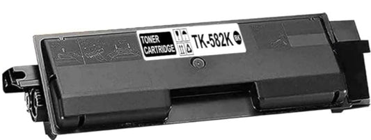 Compatible TK-582/583 Black toner cartridge for Kyocera printers FS-C5150DN and P6021cdn.