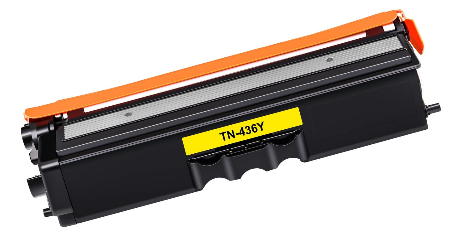 Compatible TN436 Yellow Toner Cartridge for Brother Printer