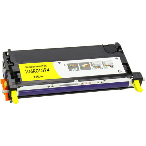 106R01394 Yellow Toner Cartridge compatible with Xerox Phaser 6280
