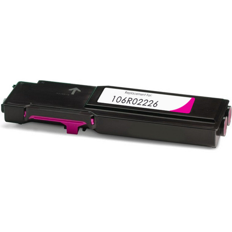 Magenta toner 106R02226 compatible with Xerox Phaser 6600 and WorkCentre 6605 printers.