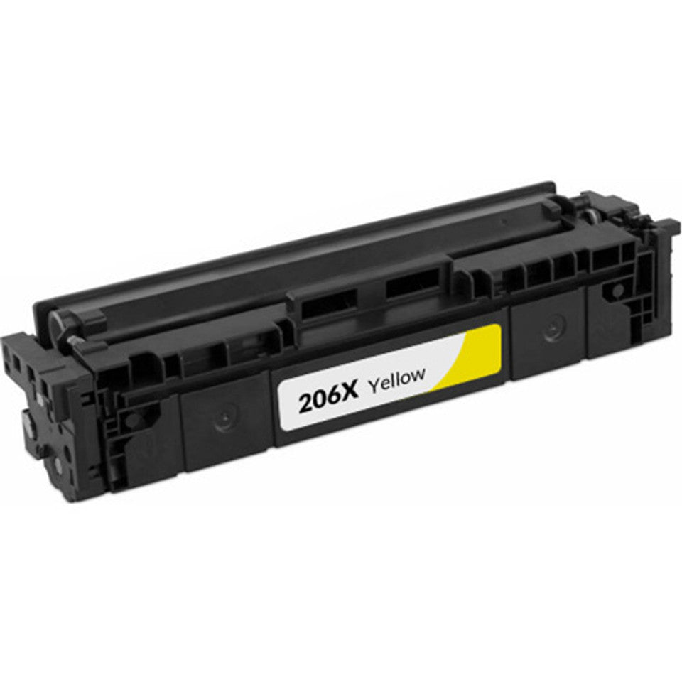 Compatible HP W2112X (206X) Yellow Toner Cartridge
