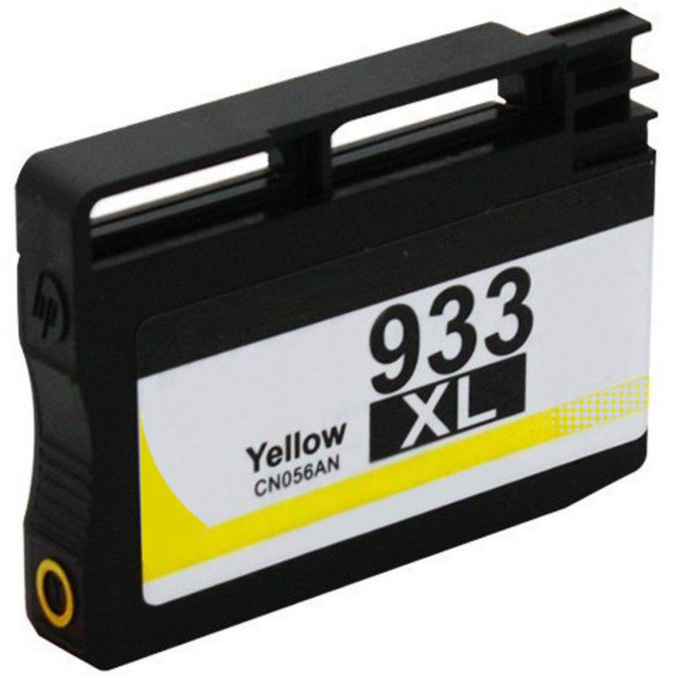 HP 933XL Yellow Compatible Ink Cartridge – high-yield 925 pages for OfficeJet 6100, 6600, 6700, 7110, 7610, 7612.