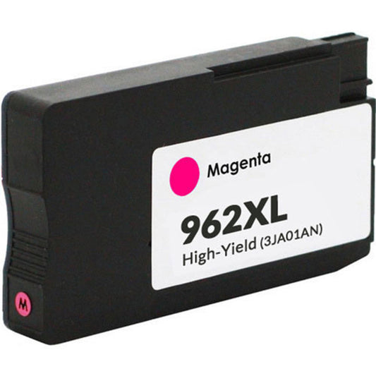 HP 962XL Magenta Compatible Ink Cartridge – high-yield 1600 pages for OfficeJet Pro 9025 printer.