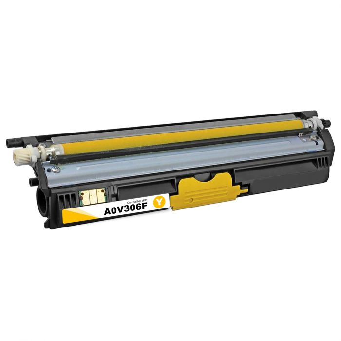 Compatible Konica Minolta A0V306F Yellow Toner Cartridge