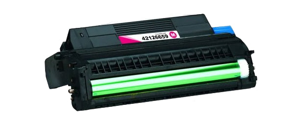 Magenta Drum Unit 42126659/42126602 compatible for Oki C3100, C3200, C3200n, C5100, C5200, C1220-Type C6, 15000 pages.
