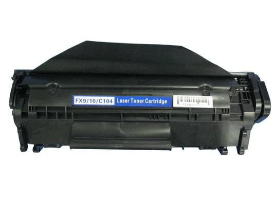 Toner Cartridge C104/FX-9/FX-10 Compatible for Canon Printer black 2000 pages – fits FaxPhone L120, imageClass MF4150, MF4270, MF4690.